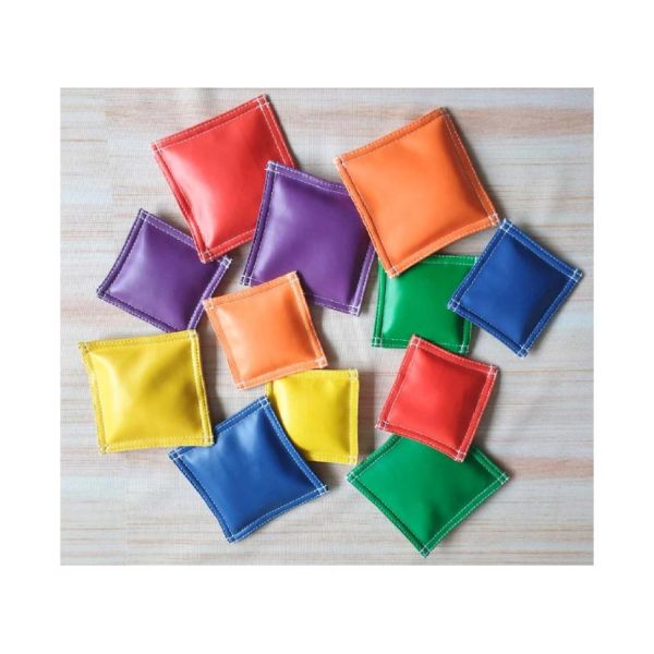 Set of 6 PVC Square Bean Bags